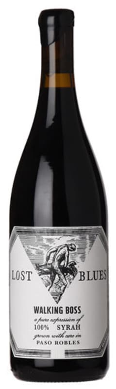 Lost Blues Walking Boss Syrah 2014 Front Bottle Shot