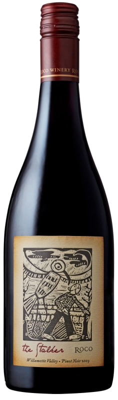 ROCO The Stalker Pinot Noir 2019 Front Bottle Shot