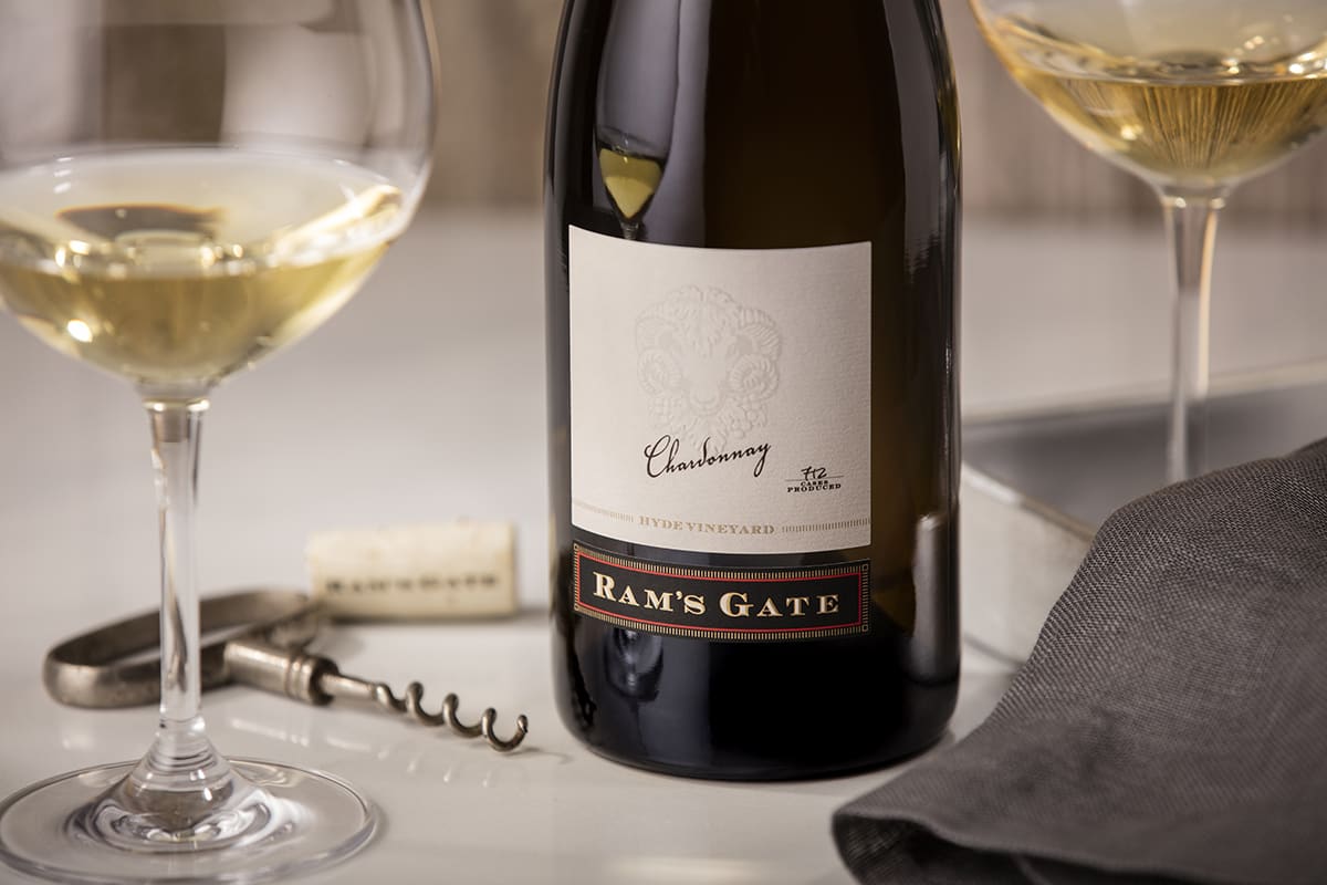 Ram's Gate Winery Hyde Vineyard Chardonnay 2014 Front Label