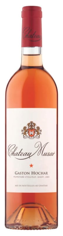 Chateau Musar Rose 2020 Front Bottle Shot