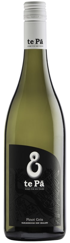 Te Pa Wines Pinot Gris 2018 Front Bottle Shot