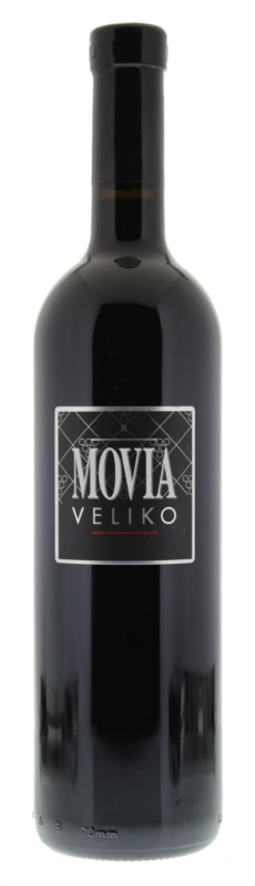 Movia Veliko Rosso 2009 Front Bottle Shot