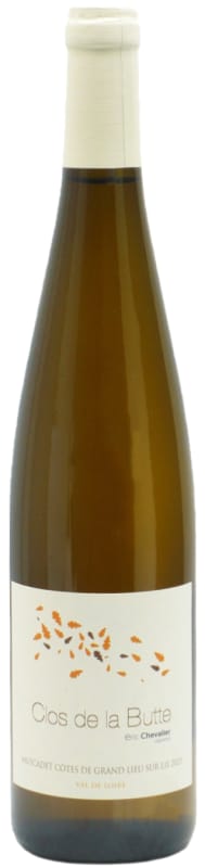 Eric Chevalier Muscadet Cotes de Grand Lieu Sur Lie Le Clos de la Butte 2023 Front Bottle Shot