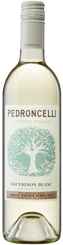 Pedroncelli Giovanni & Giulia Sauvignon Blanc 2023 Front Bottle Shot