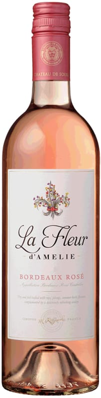 Chateau de Sours La Fleur d'Amelie Rose 2016 Front Bottle Shot