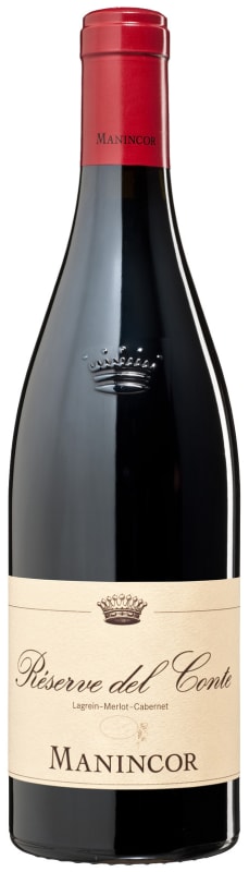 Manincor Reserve del Conte Rosso 2015 Front Bottle Shot