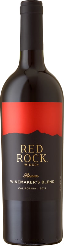 Red Rock Winemaker's Blend 2014 Front Bottle Shot