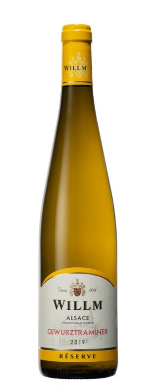 Willm Reserve Gewurztraminer 2018 Front Bottle Shot