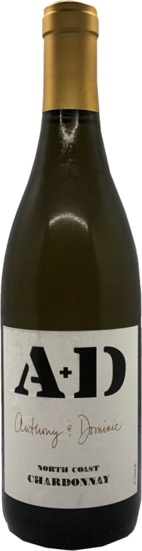 Anthony & Dominic Chardonnay 2021 Front Bottle Shot