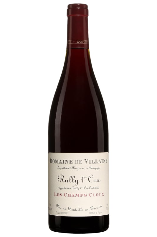 Domaine de Villaine Rully Les Champs Cloux Rouge 2018 Front Bottle Shot