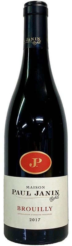 Paul Janin et Fils Brouilly 2017 Front Bottle Shot