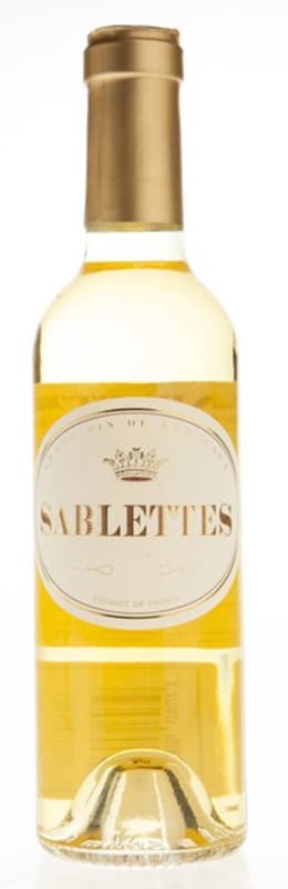 Sablettes Sauternes (375ML half-bottle) 2015 Front Bottle Shot