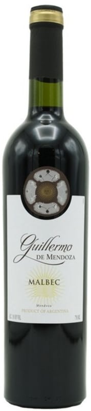 Guillermo de Mendoza Malbec (OU Kosher) 2017 Front Bottle Shot
