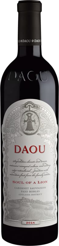 DAOU Soul of a Lion Cabernet Sauvignon 2018 Front Bottle Shot