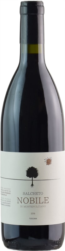 Salcheto Vino Nobile di Montepulciano 2018 Front Bottle Shot