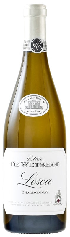 De Wetshof Lesca Chardonnay 2019 Front Bottle Shot