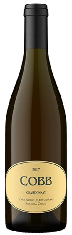 Cobb Wines Doc's Ranch JoAnn's Block Chardonnay 2017 Front Bottle Shot