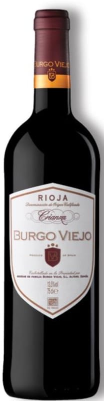Burgo Viejo Rioja Crianza 2016 Front Bottle Shot