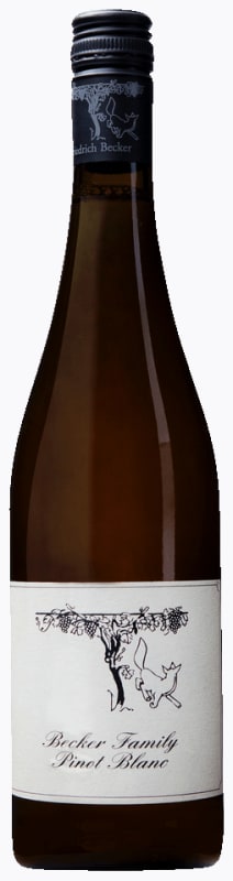 Friedrich Becker Pfalz Pinot Blanc 2018 Front Bottle Shot