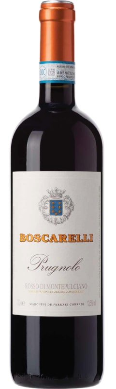 Boscarelli Prugnolo Rosso di Montepulciano 2024 Front Bottle Shot