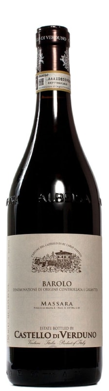 Castello di Verduno Barolo Massara 2012 Front Bottle Shot