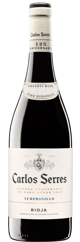 Carlos Serres Tempranillo 2022 Front Bottle Shot