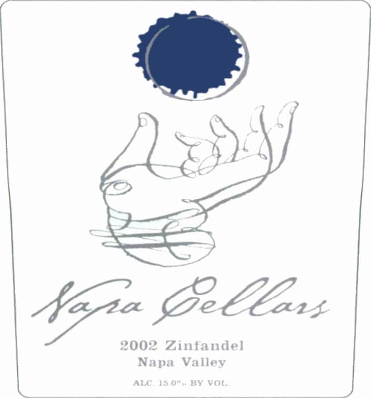 Napa Cellars Zinfandel 2002 Front Label
