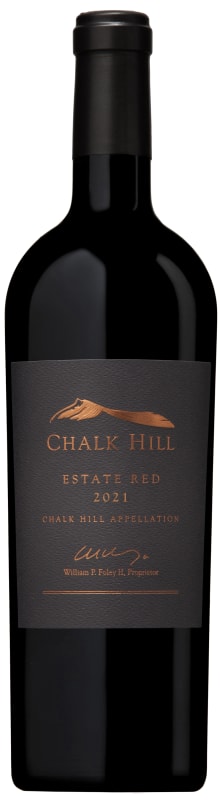 Chalk Hill Estate Red 2021 Front Bottle Shot