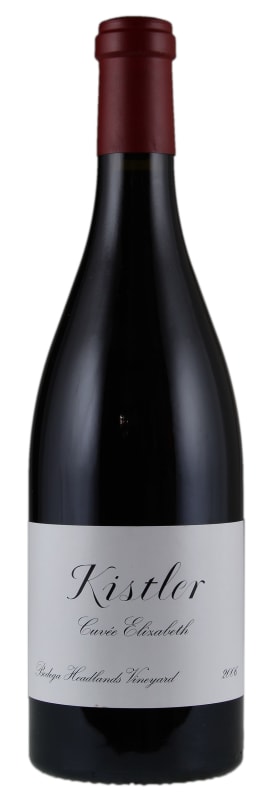 Kistler Vineyards Bodega Headlands Vineyard Cuvee Elisabeth Pinot Noir 2006 Front Bottle Shot