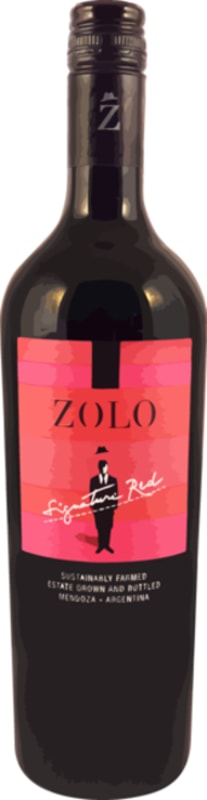 Zolo Signature Red Blend 2016 Front Bottle Shot