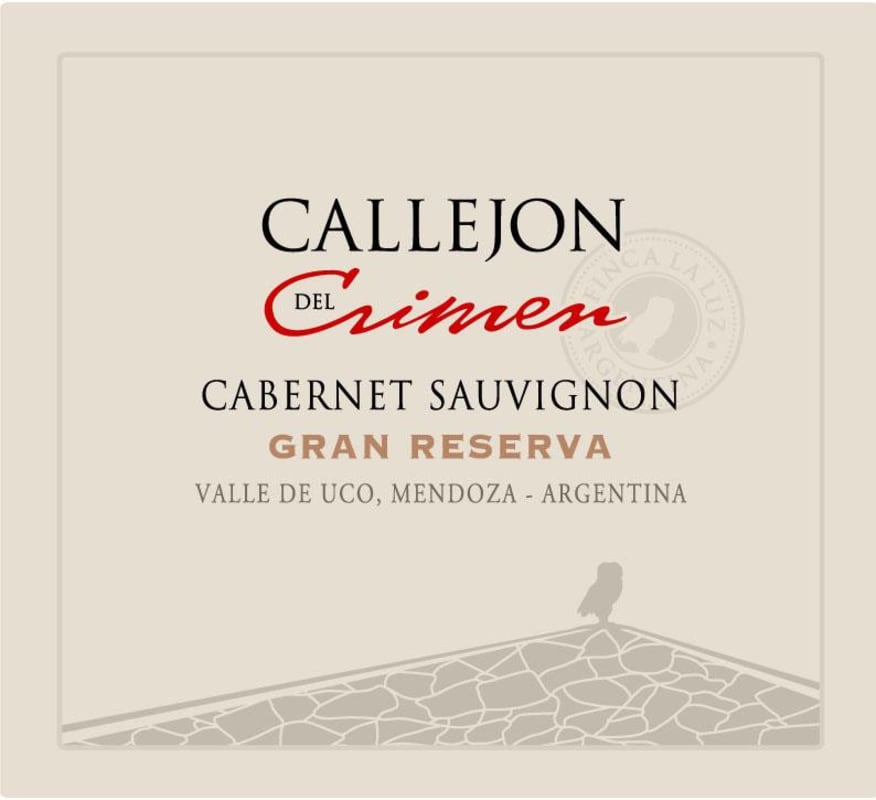 Callejon del Crimen Gran Reserva Cabernet Sauvignon 2015 Front Label