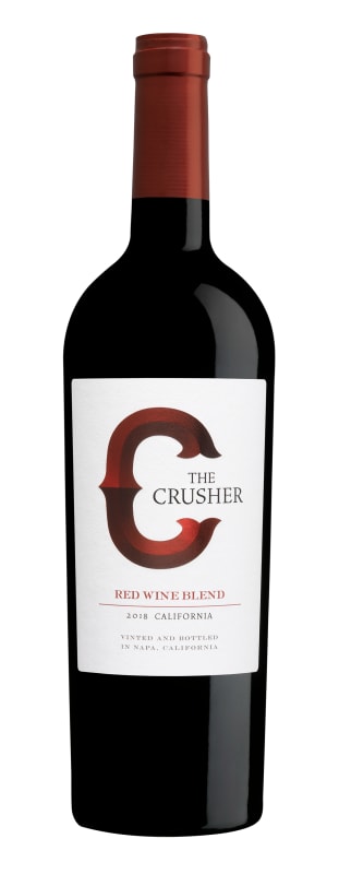 The Crusher Grower's Selection Red Blend 2018 Front Bottle Shot