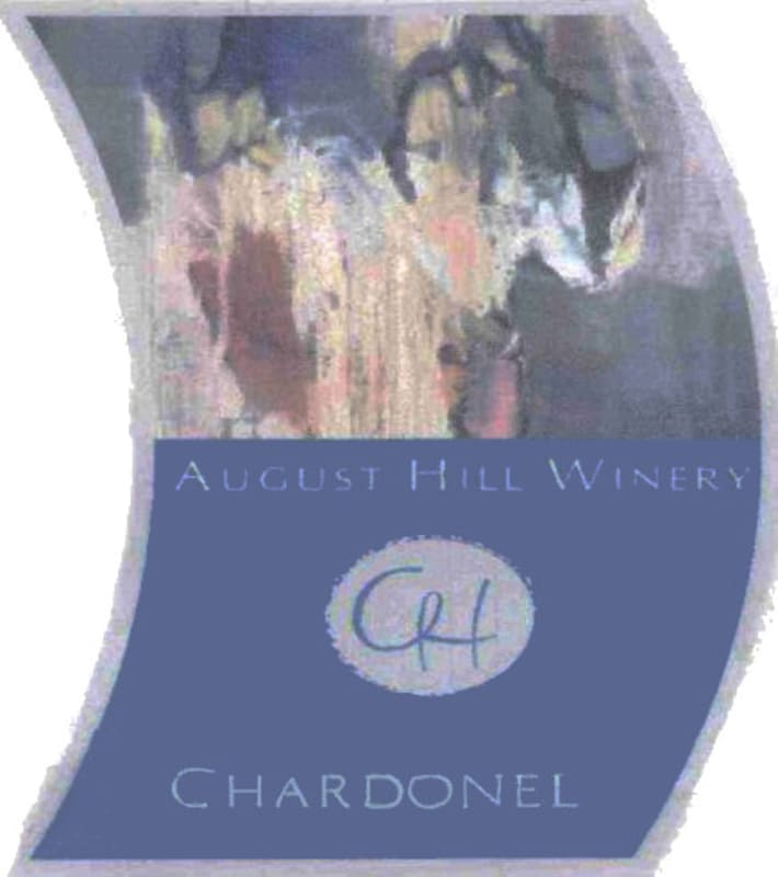 August Hill Winery Chardonel 2004 Front Label