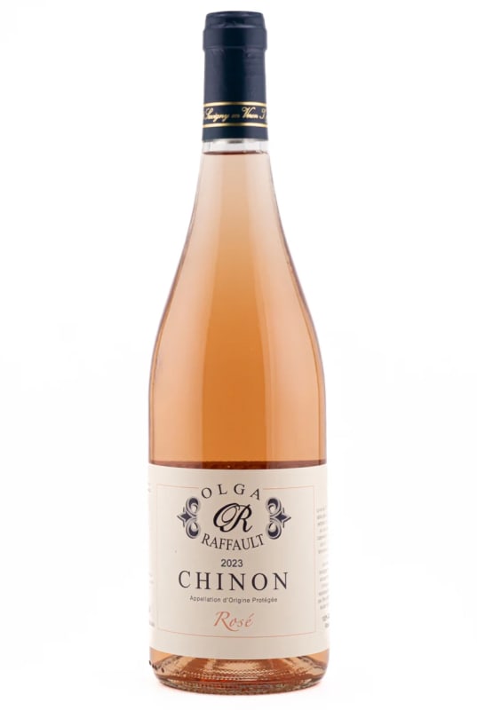 Olga Raffault Chinon Rose 2023 Front Bottle Shot