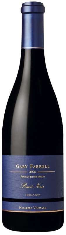 Gary Farrell Hallberg Vineyard Pinot Noir 2021 Front Bottle Shot