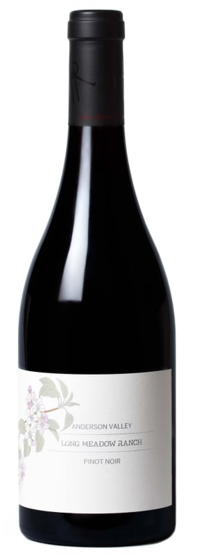 Long Meadow Ranch Anderson Valley Pinot Noir 2018 Front Bottle Shot