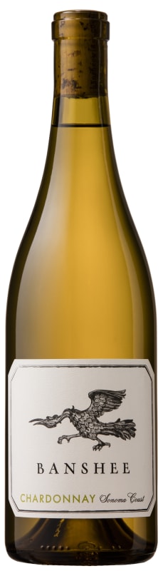 Banshee Sonoma Coast Chardonnay 2016 Front Bottle Shot