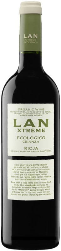 Bodegas Lan Xtreme Ecologico Crianza 2018 Front Bottle Shot