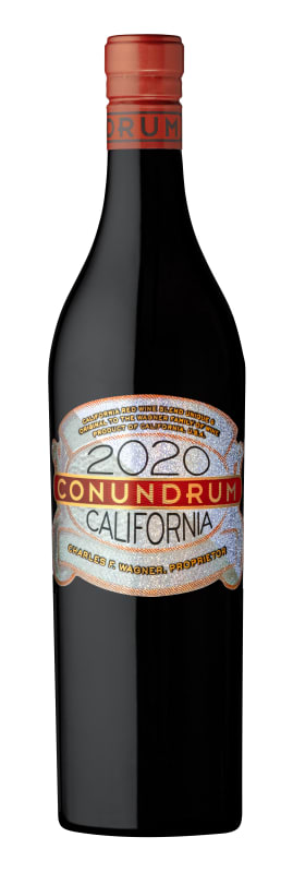 Conundrum Red Blend 2020 Front Bottle Shot