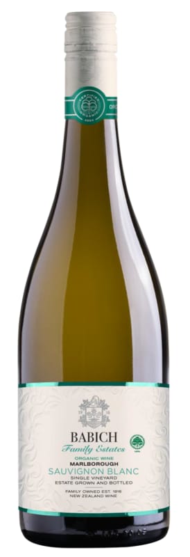 Babich Headwaters Organic Sauvignon Blanc 2020 Front Bottle Shot