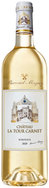Chateau La Tour Carnet Blanc 2020 Front Bottle Shot