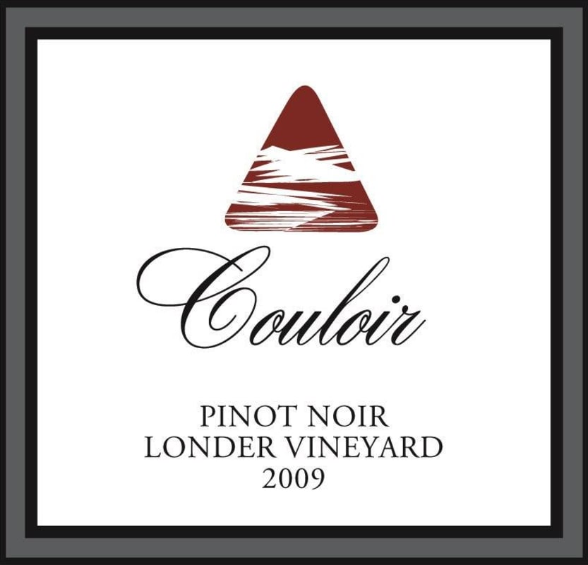 Couloir Wines Londers Pinot Noir 2009 Front Label