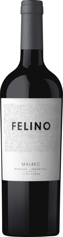 Vina Cobos Felino Malbec 2024 Front Bottle Shot