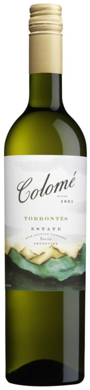 Bodega Colome Torrontes 2018 Front Bottle Shot