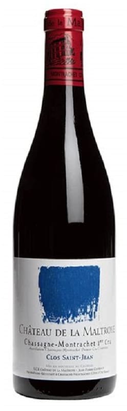 Chateau de la Maltroye Chassagne Montrachet Clos St. Jean Rouge 2020 Front Bottle Shot