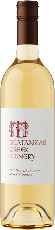 Matanzas Creek Sonoma County Sauvignon Blanc 2019 Front Bottle Shot
