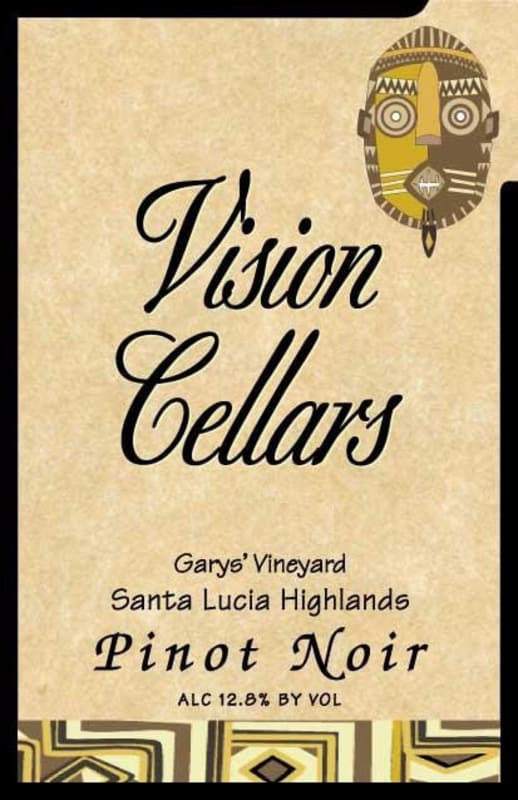 Vision Cellars Garys' Vineyard Pinot Noir 2011 Front Label