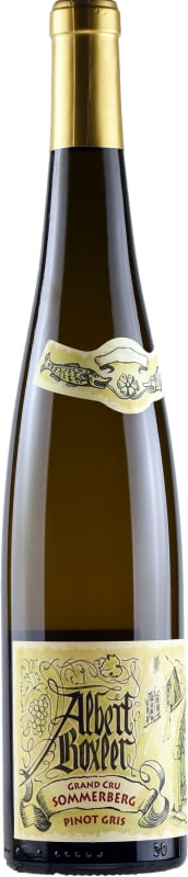 Albert Boxler Sommerberg Wibtal Pinot Gris 2020 Front Bottle Shot