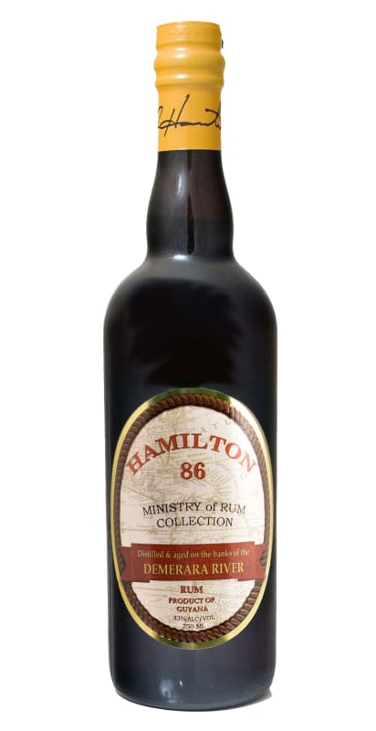 Hamilton Demerara Rum Front Bottle Shot