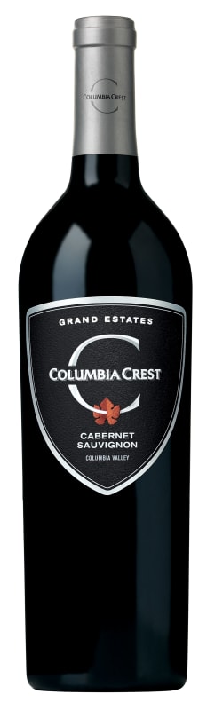 Columbia Crest Grand Estates Cabernet Sauvignon 2017 Front Bottle Shot